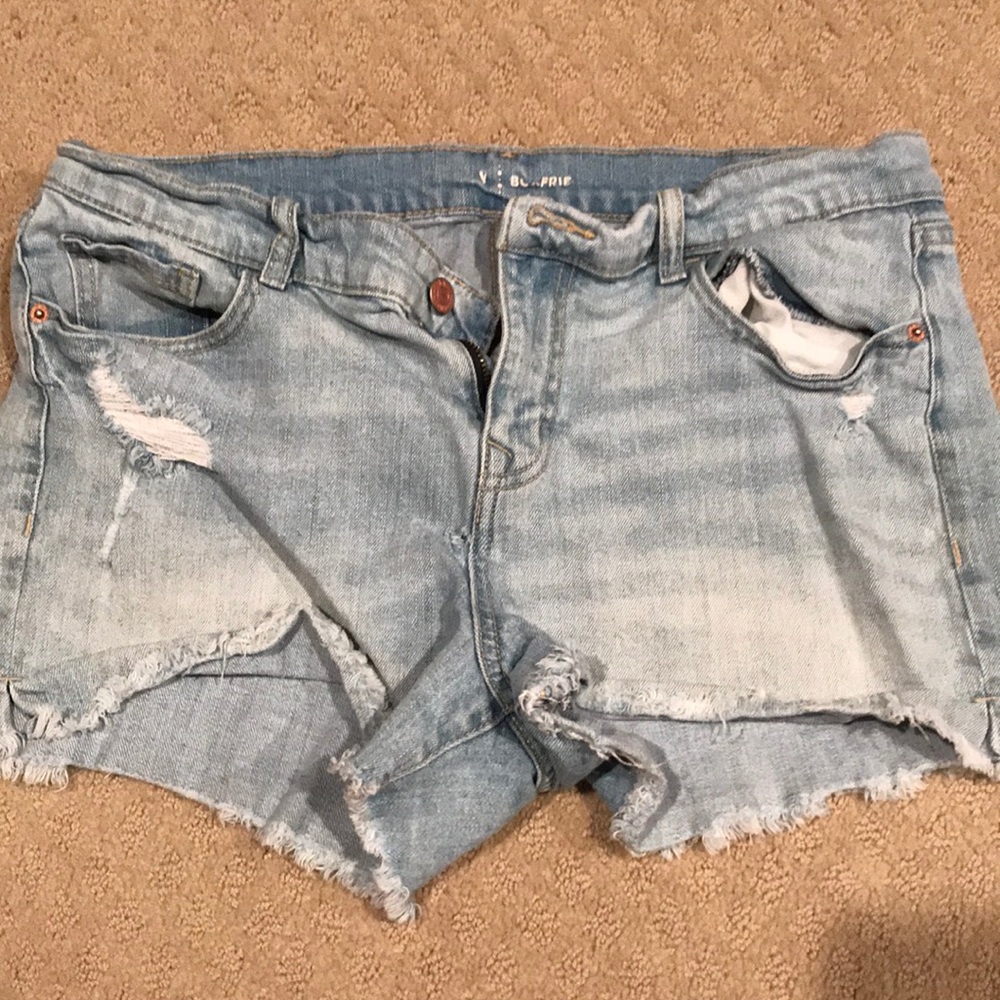 Old Navy Faded distressed Jean Shorts -10